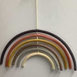Colorful rainbow hanging wall decor